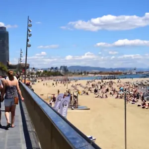  Campo de lujo Barceloneta Eco-friendly Studio -private Bathroom-